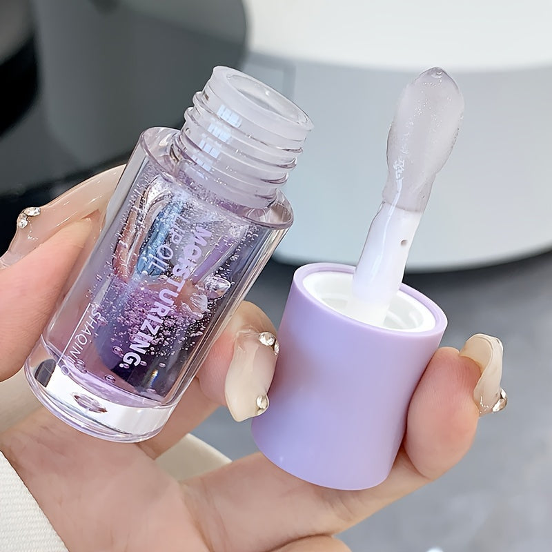 4pcs Soft Lip Essence Oil Moisturizing Hydrating Moisturizing Fade Lip Lines Dudu Lip Lipstick Primer Maillard Lipstick Christmas Party, New Year's Gifts Valentines Day Gifts